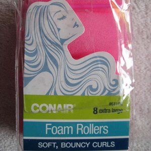 Conair Foam Rollers Volume Body Curls Hair Curlers Soft Bouncy Extra Large Waves